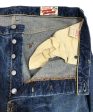 [Pre-owned] EVISU Seagull Painted Denim Pants Online Sale