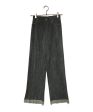 [Pre-owned] PLEATS PLEASE Denim Pleated Pants   PP71-JF623   Stitching   Belt Loops   Front Button   Hem Switching   Made in Japan PP71-JF623 For Cheap