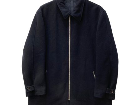 [Pre-owned] COMME des GARCONS HOMME Wool zip coat HJ-080780 HJ-080780 Online now