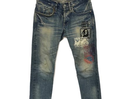 [Pre-owned] Hysteric Glamour TRY IT YOU LIKE I Skinny denim pants 0214AP06 Supply