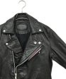 [Pre-owned] Hysteric Glamour Lamb Leather Double Riders Jacket 0203LB01 For Sale