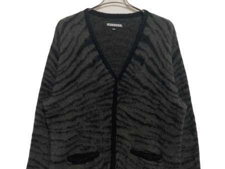 [Pre-owned] NEIGHBORHOOD TIGER PATTERN MOHAIR CARDIGAN 232FUNH-KNM02 Online Sale