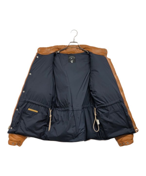 [Pre-owned] A BATHING APE Sheep Leather Down Jacket Online now