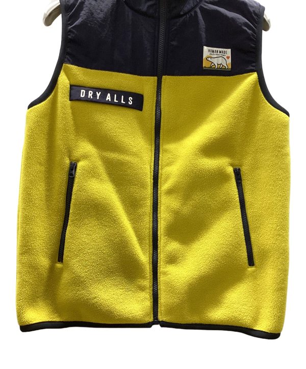 [Pre-owned] HUMAN MADE fleece vest Online now